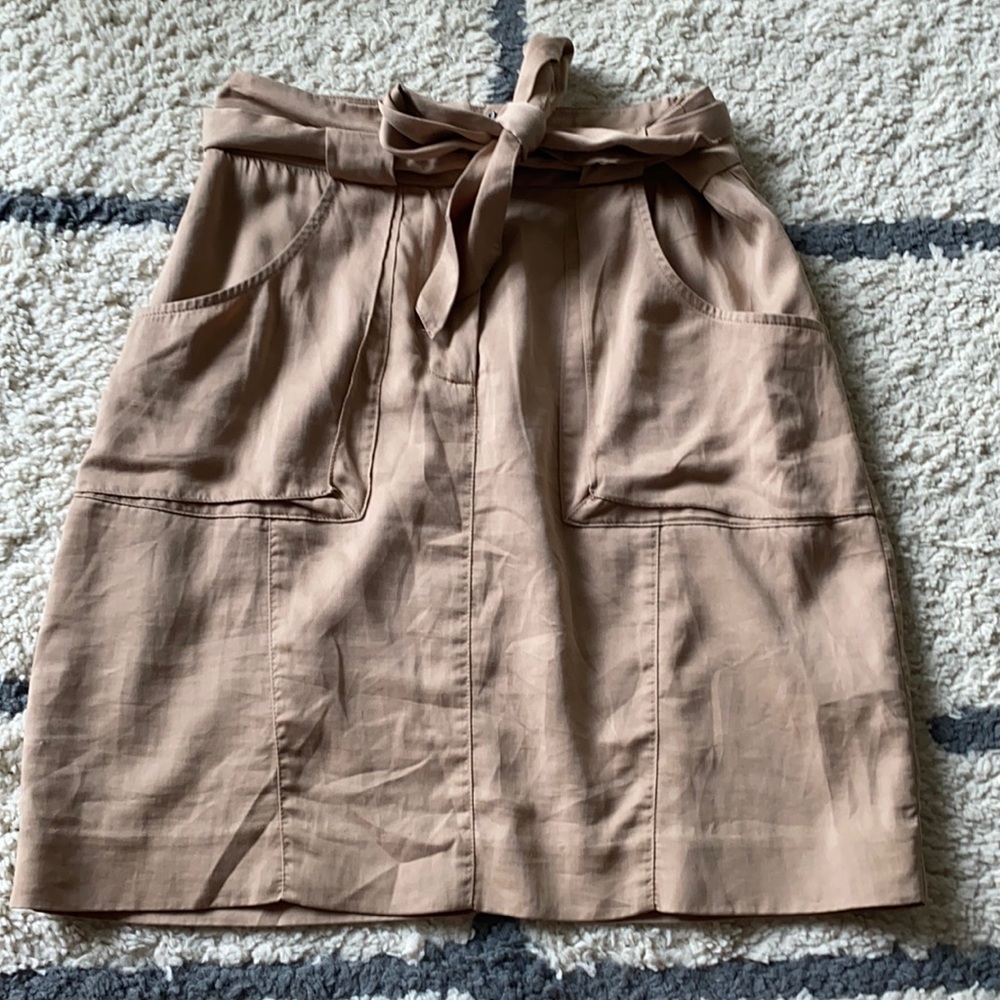Bebe Khaki Skirt